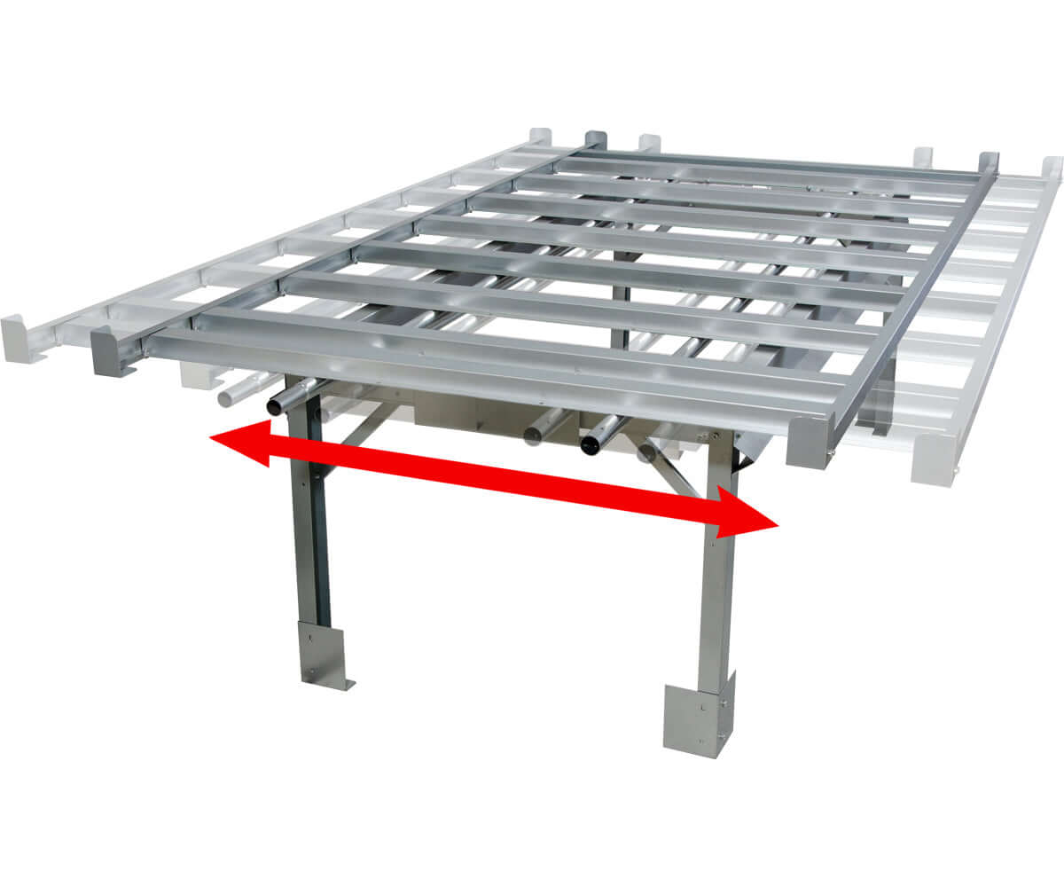 Active Aqua 4' X 8' Rolling Bench System - Midwest Grow LLC