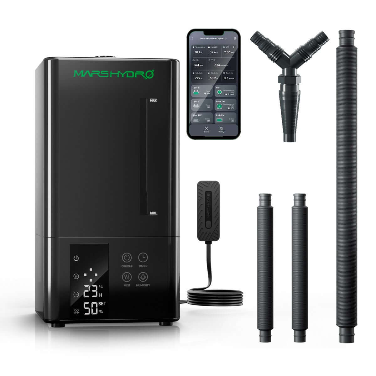 Mars Hydro 5L Ultrasonic Cool Mist Plant Humidifier - Midwest Grow LLC