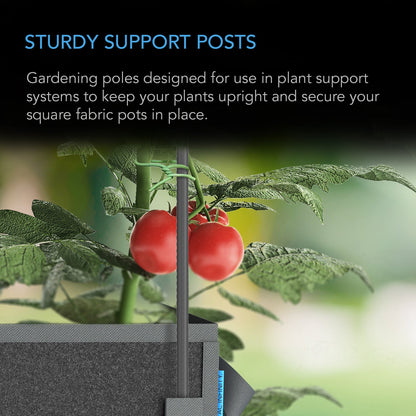 AC Infinity Garden Plant Stakes, 2 Feet Long, 25-Pack - Midwest Grow LLC