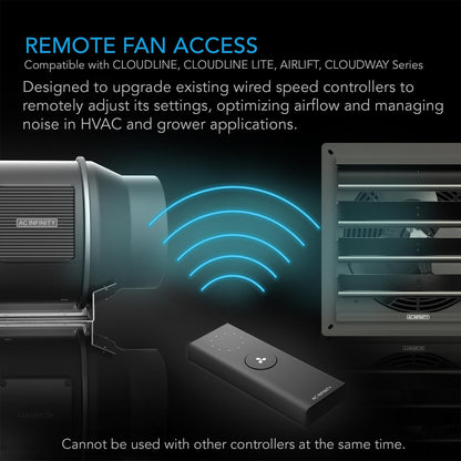 AC Infinity CONTROLLER 63, Wireless Remote Fan Controller - Midwest Grow LLC