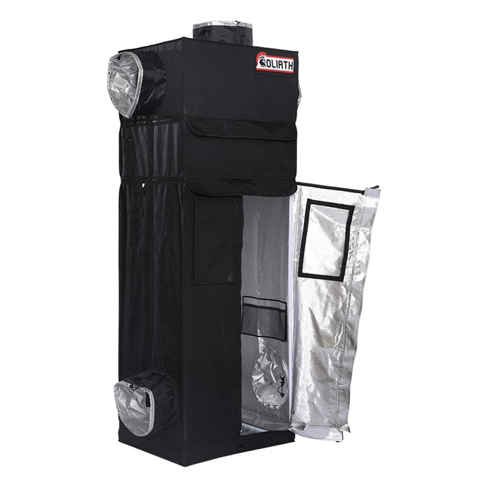 Goliath Grow Tent 2' x 2'6" x 6'11"-7'11" Indoor Grow Tent - Midwest Grow LLC