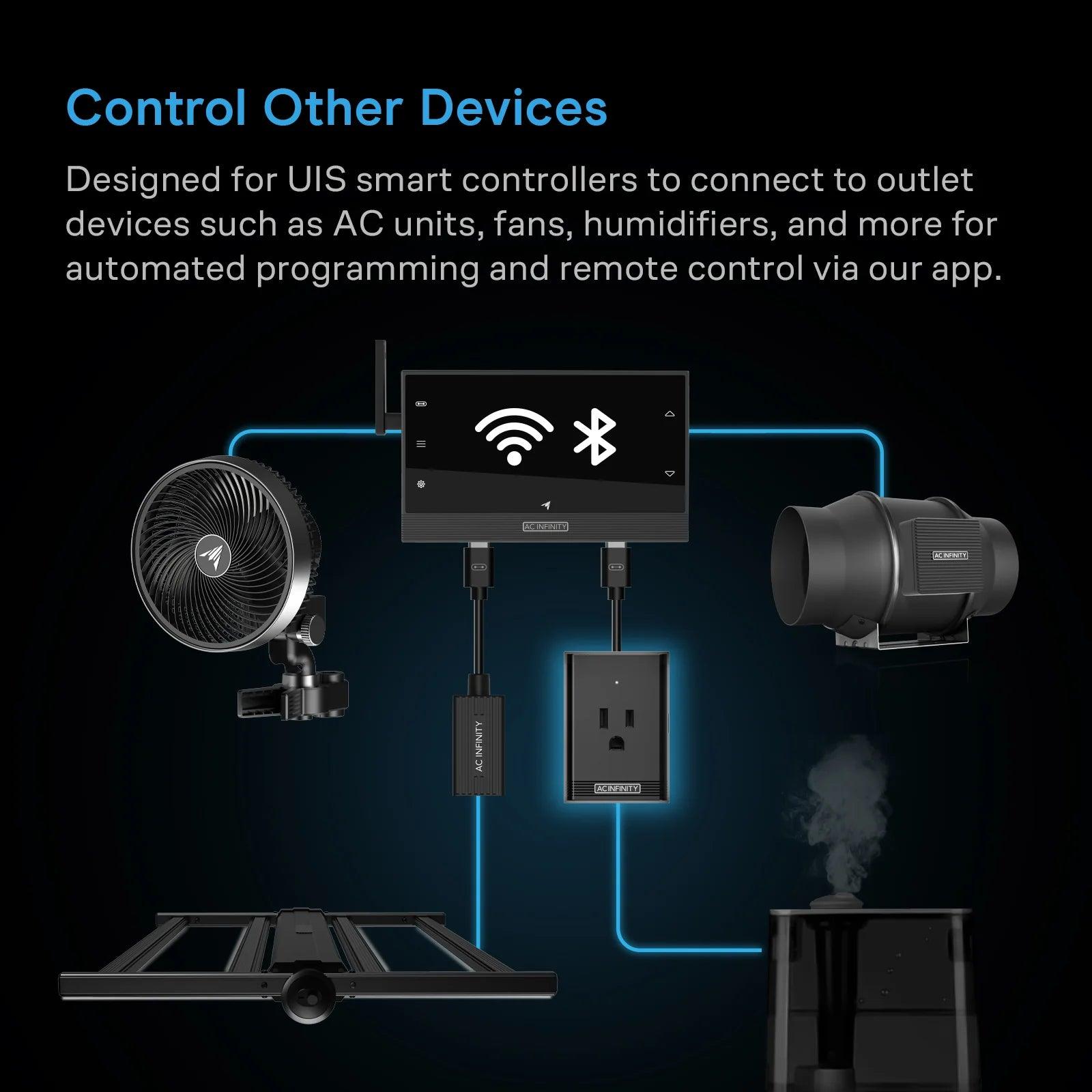 AC Infinity UIS Control Plug for Outlet-Powered Equipment - Midwest Grow LLC