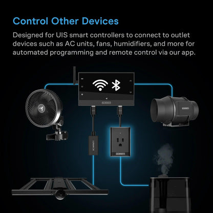 AC Infinity UIS Control Plug for Outlet-Powered Equipment - Midwest Grow LLC
