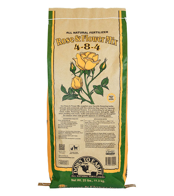 Down To Earth Rose and Flower Mix - Midwest Grow LLC