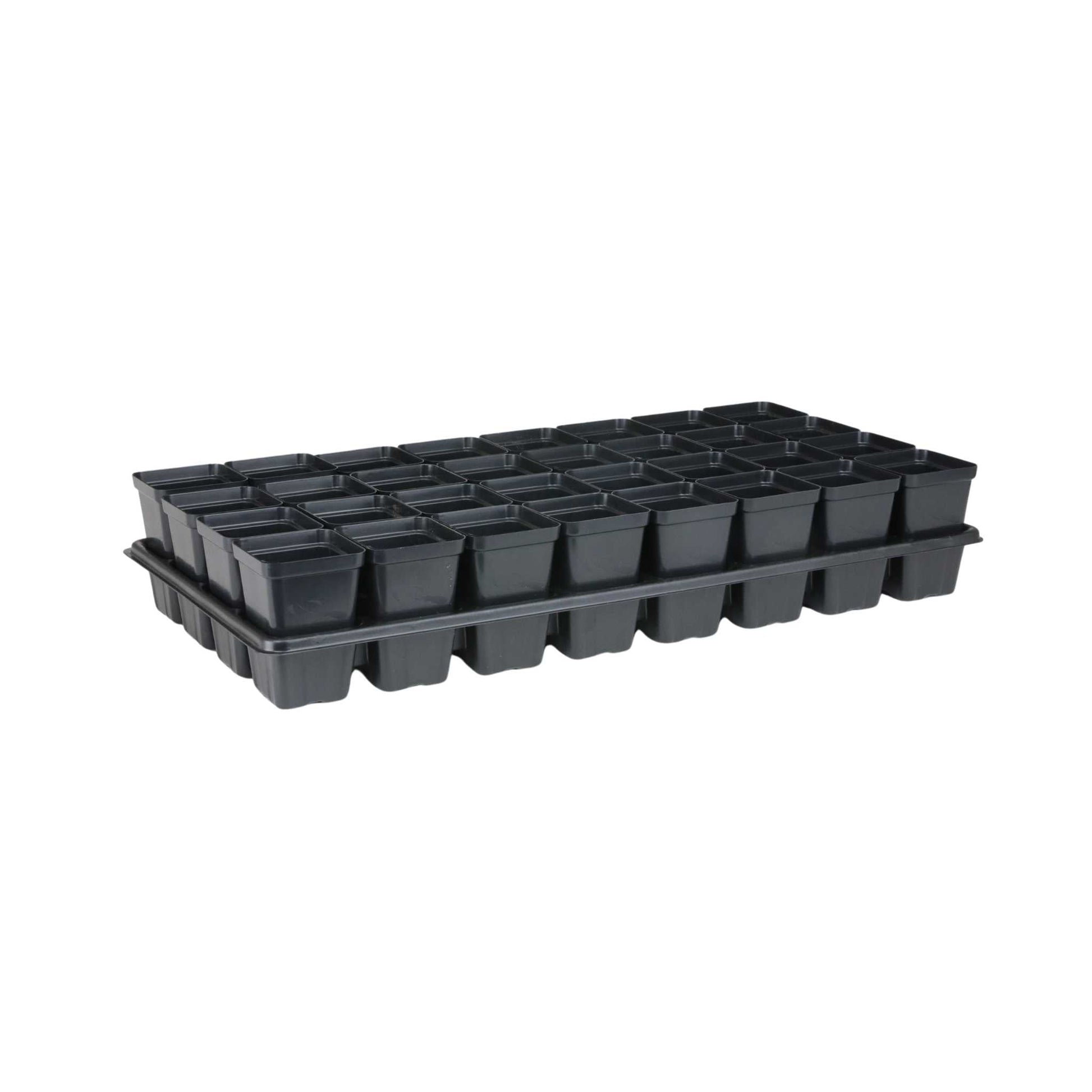 32-Cell Reusable Plant Starter Trays with Inserts - Midwest Grow LLC