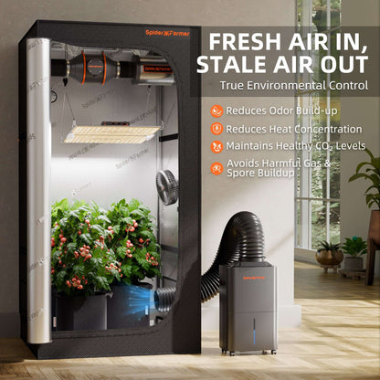 Spider Farmer 32 Pint Dehumidifier with Drain Hose - Midwest Grow LLC