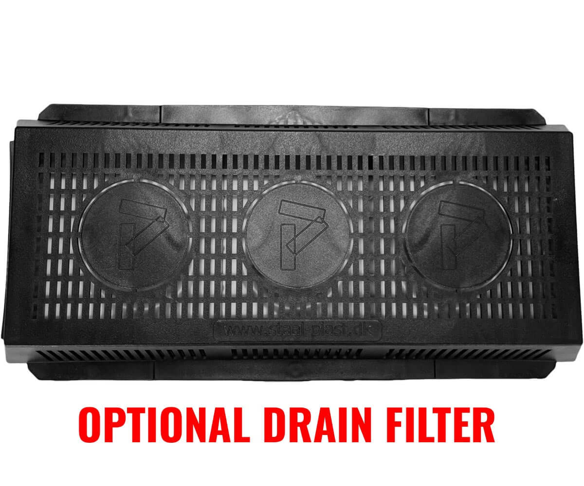 Active Aqua 2.0 Infinity Tray, 4' x 6.5' (End Tray with Drain) - Midwest Grow LLC