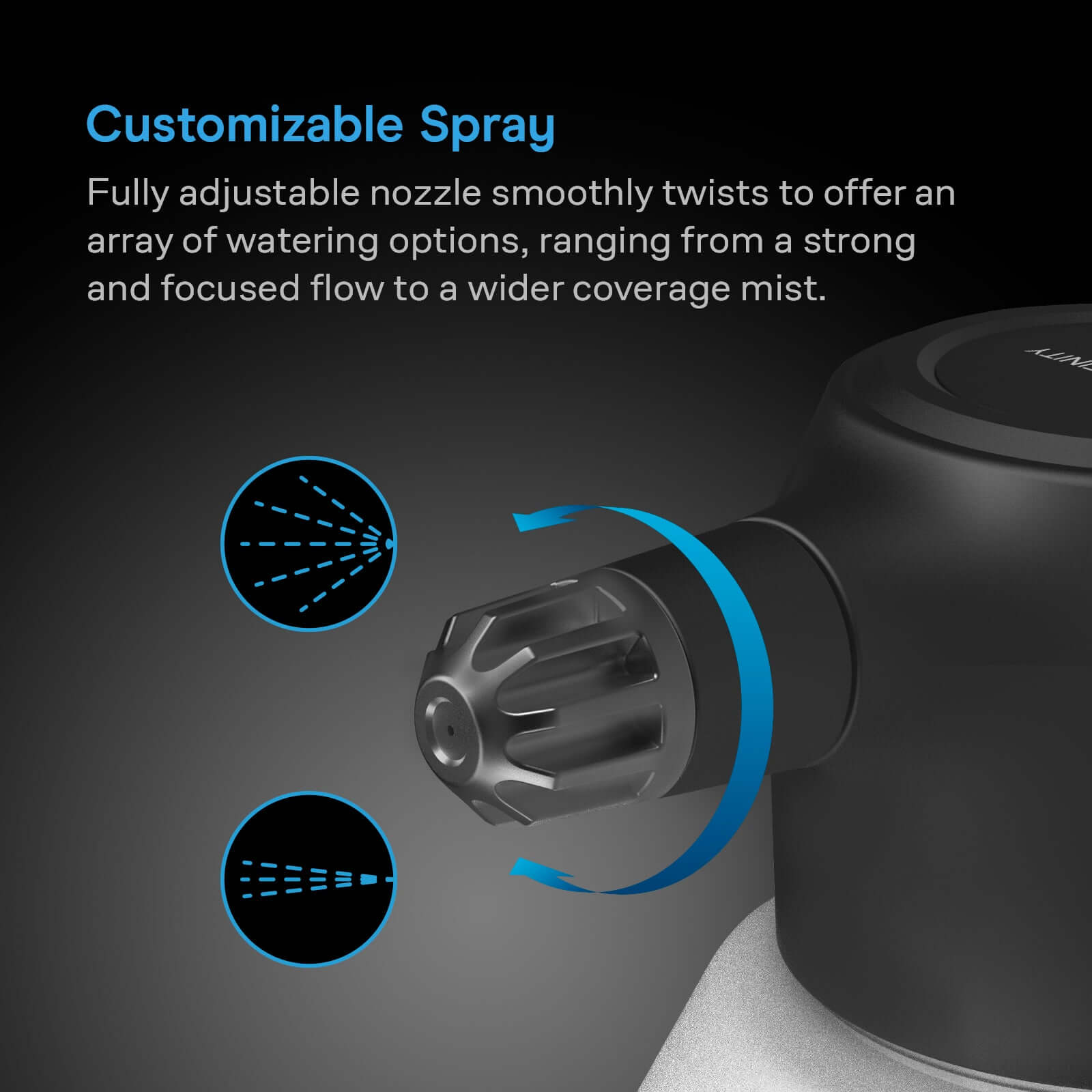 AC Infinity Automatic Water Sprayer, 2-Liter Electric Mister, Frost - Midwest Grow LLC