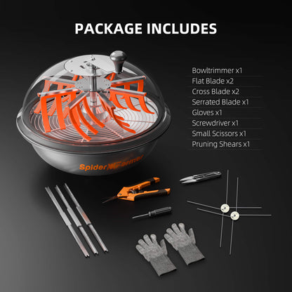 Spider Farmer 16" Bowl Leaf Trimmer - Midwest Grow LLC