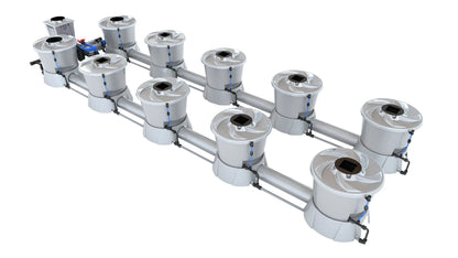 ALIEN Hydroponics V-SYSTEM 10 Pot 2 Row Kit - Midwest Grow LLC