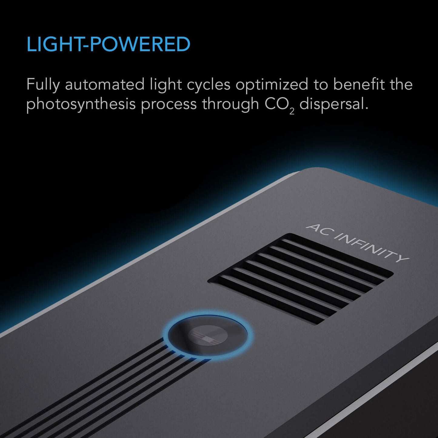 AC Infinity CO2 + Light Sensor for Controller AI+, CO2 Data Tracking, Optimized FAE, Day & Night Scheduling, Enables Equipment Control Programming - Midwest Grow LLC