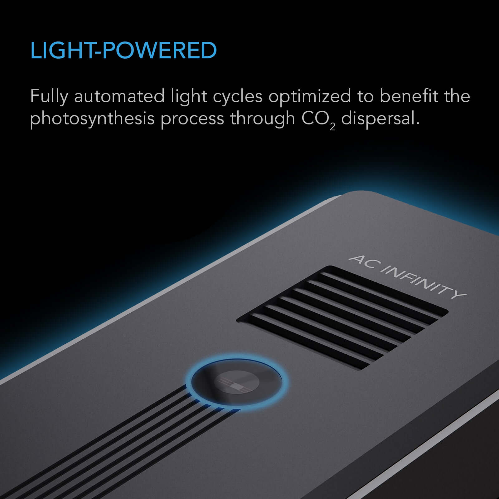 AC Infinity CO2 + Light Sensor for Controller AI+, CO2 Data Tracking, Optimized FAE, Day & Night Scheduling, Enables Equipment Control Programming - Midwest Grow LLC