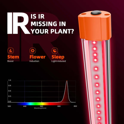 Spider Farmer UV60 & IR30 Supplemental UV & Infrared LED Grow Light Bar Set - Midwest Grow LLC