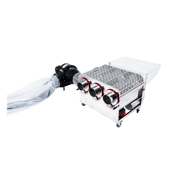 CenturionPro Stainless Steel 3.0 Hybrid Wet or Dry Trimmer with Electropolished Tumblers - Midwest Grow LLC
