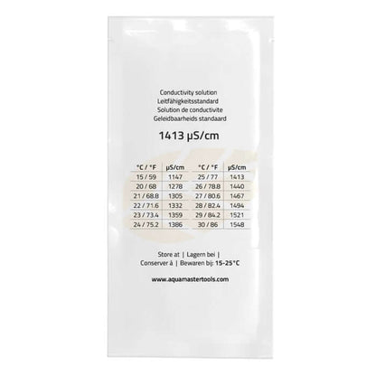 Aqua Master Calibration Solution EC1413 20ml Sachet - Midwest Grow LLC