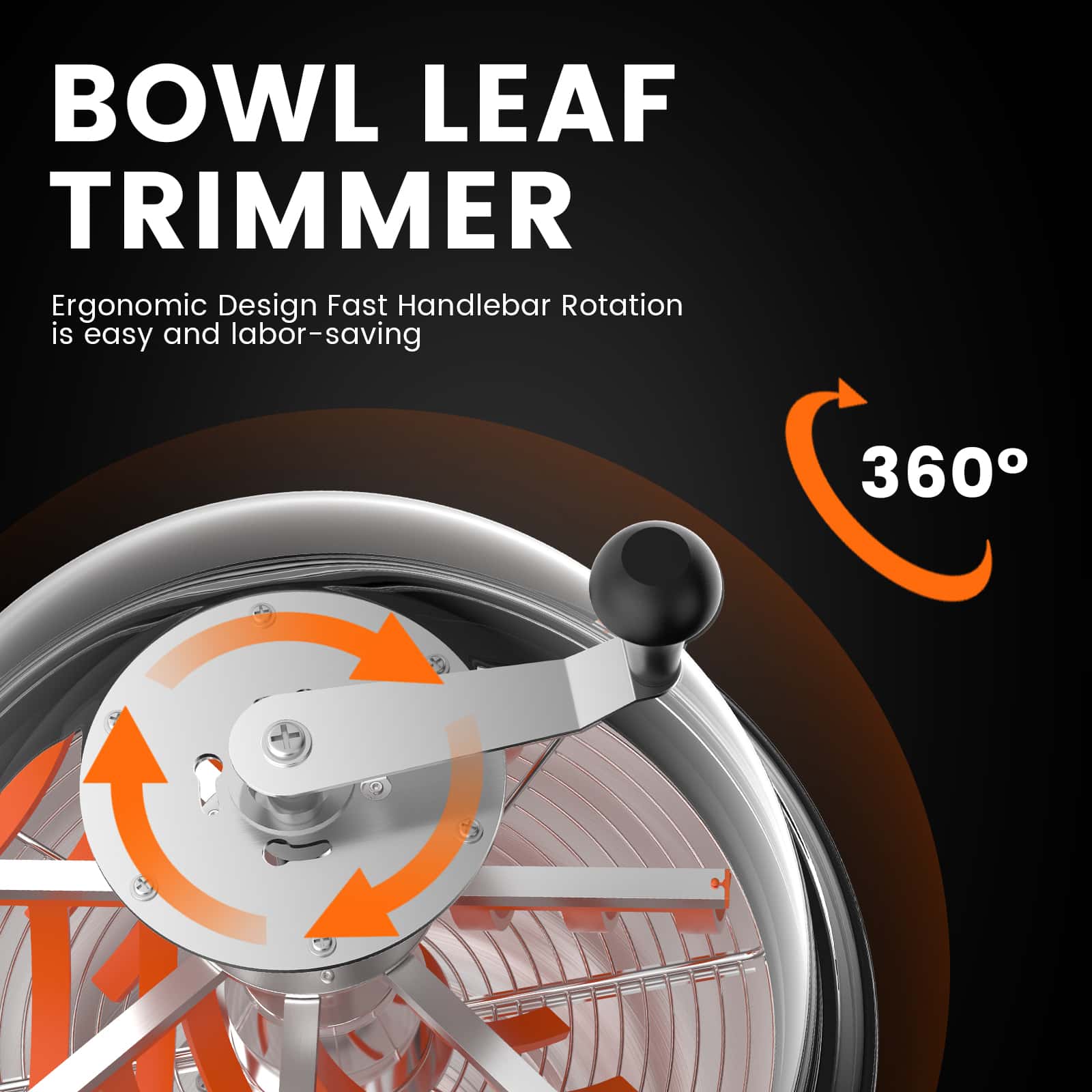 Spider Farmer 16" Bowl Leaf Trimmer - Midwest Grow LLC
