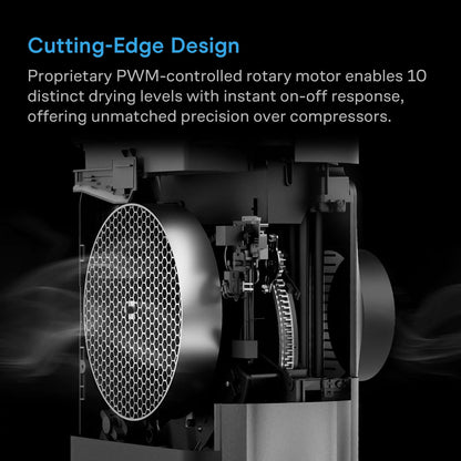 AC Infinity HYDRONE 7, Plant Dehumidifier with VPD Humidity Controls, 10 Drying Levels, AI Dynamic Programming, High-Precision PWM Motor, Intake Fan Mode, Dual Duct, up to 10x10 or Larger Grow Tents - Midwest Grow LLC