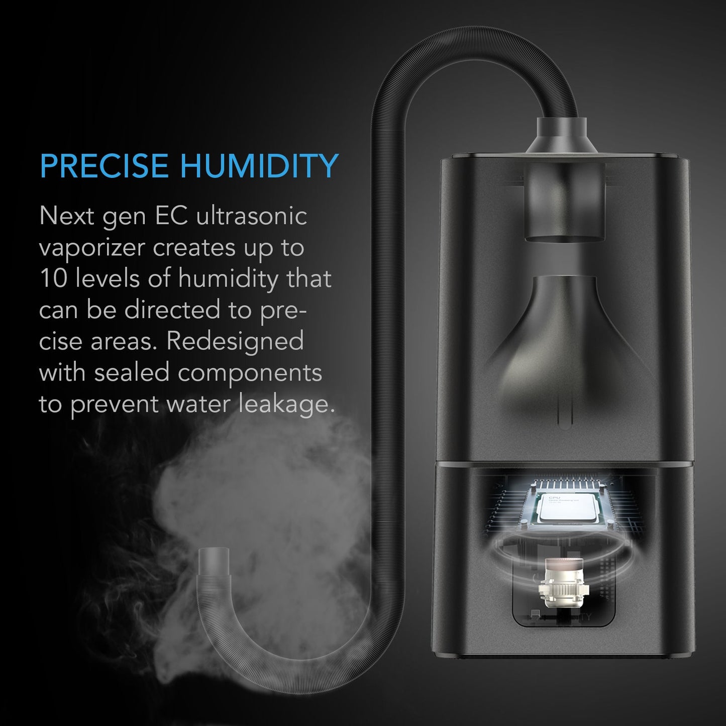 AC Infinity CLOUDFORGE T7, Environmental Plant Humidifier, 15L, Smart Controls, Targeted Vaporizing - Midwest Grow LLC