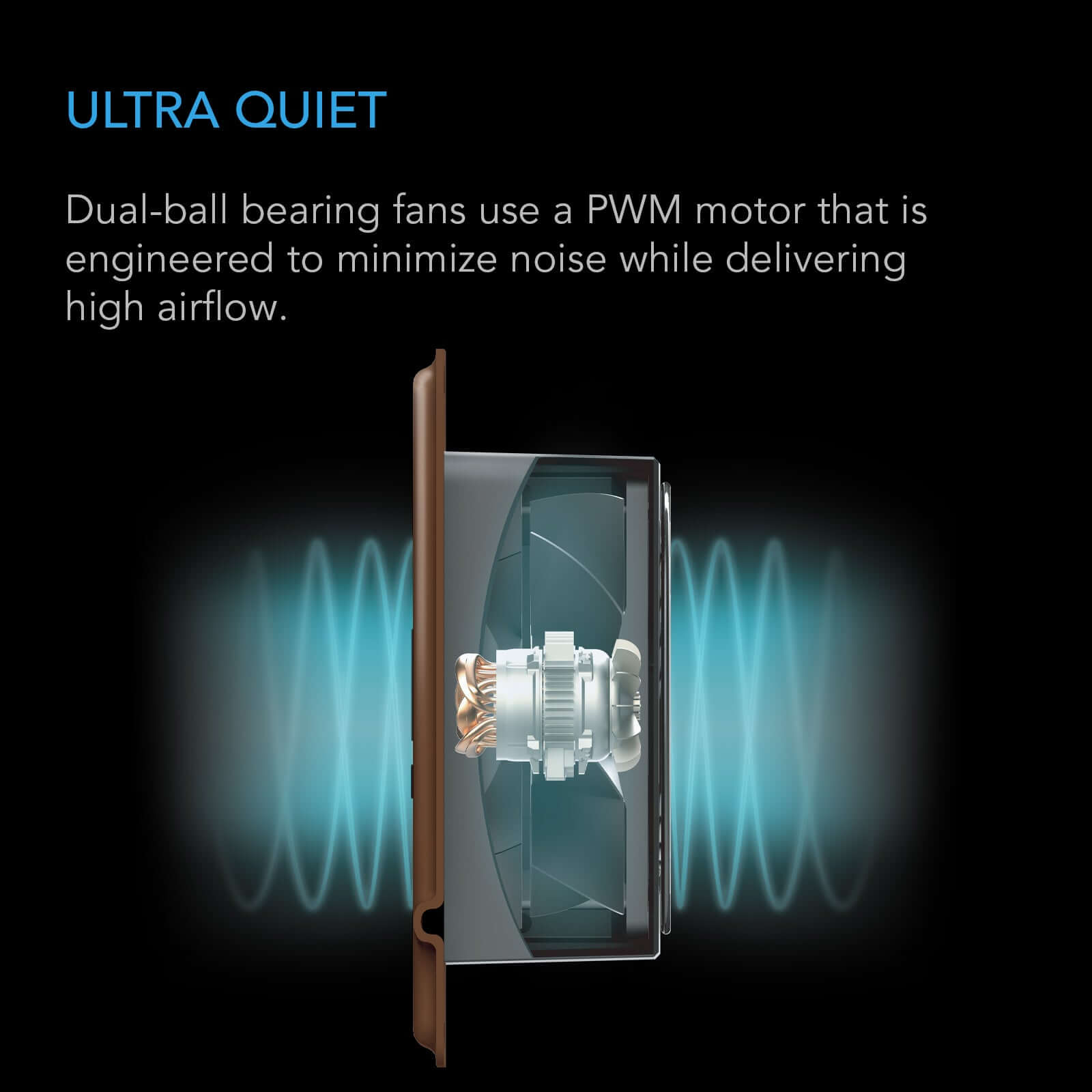 AC Infinity AIRTAP T6, Quiet Register Booster Fan System, Bronze, for 6" x 10" Registers - Midwest Grow LLC