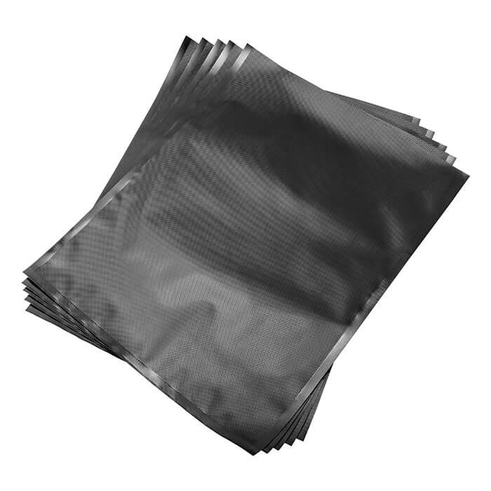 ArmorVac 15"x20" 5mil Precut Vacuum Seal Bags Black & Clear (50 Pack) - Midwest Grow LLC