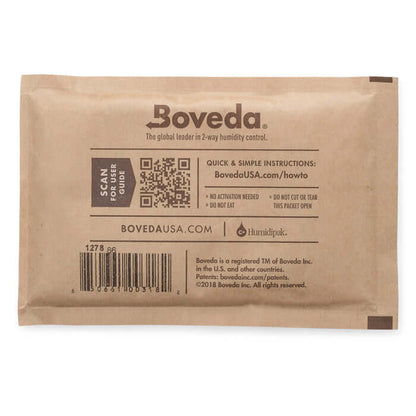 Boveda 67g 62% Relative Humidity Individually Wrapped Bulk Pack of 100 - Midwest Grow LLC
