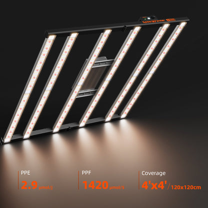 Spider Farmer SE5000 480W Dimmable Full Spectrum LED Grow Light - Midwest Grow LLC