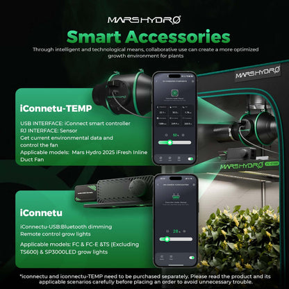 Mars Hydro iConnect Smart Controller for Grow Light Connection to MarsPro App - Midwest Grow LLC