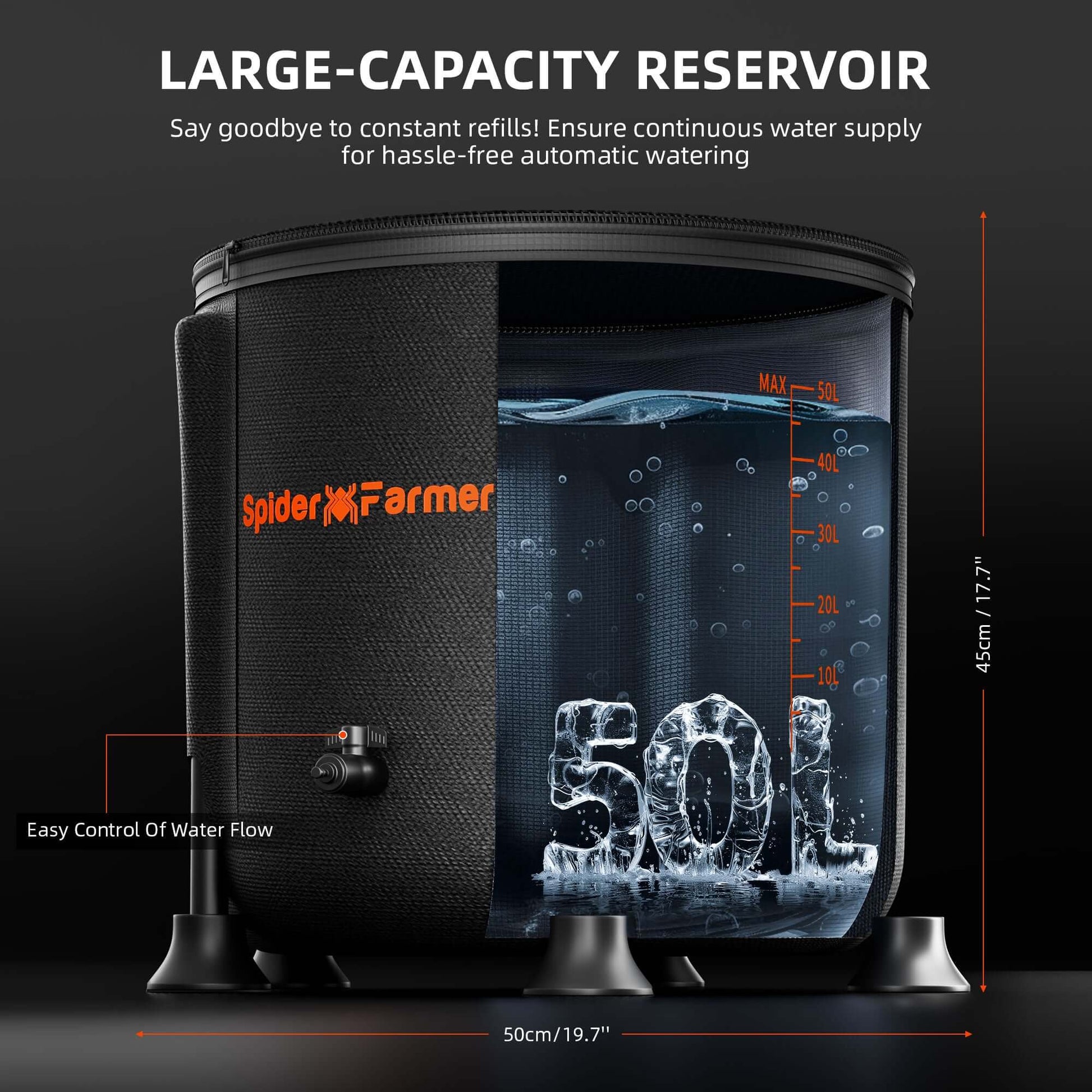 Spider Farmer 4 Self-watering System Kits - Midwest Grow LLC
