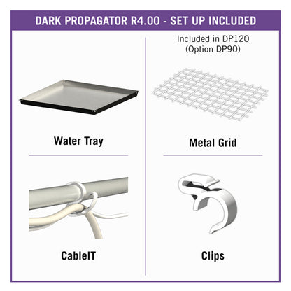 Secret Jardin Dark Propagator 60 v4.0 1'4" x 2' x 2' Indoor Grow Tent