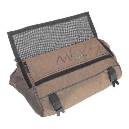 AWOL DAILY Brown Messenger Bag - Midwest Grow LLC