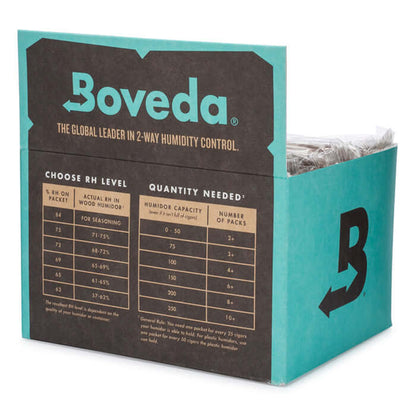 Boveda 67g 62% Relative Humidity Individually Wrapped Pack of 12 - Midwest Grow LLC