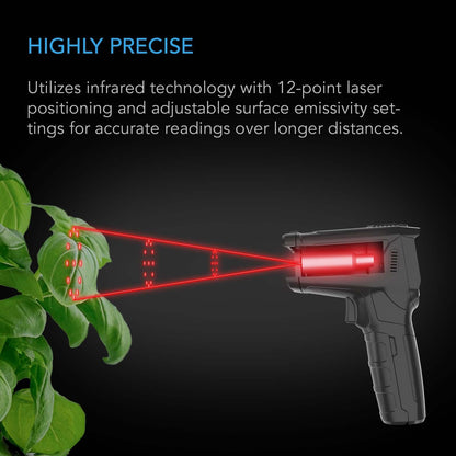 AC Infinity VPD Thermometer, Handheld Environmental Monitor, Captures Leaf VPD and Temperature - Midwest Grow LLC