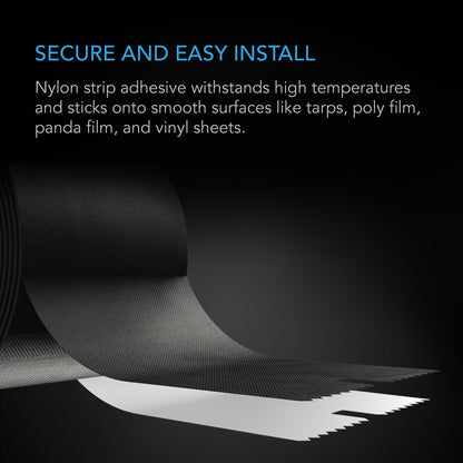 AC Infinity Peel and Stick Zipper, 7 ft. x 3 in. Double Sided, 2-Pack - Midwest Grow LLC