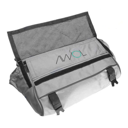 AWOL DAILY Gray Messenger Bag - Midwest Grow LLC