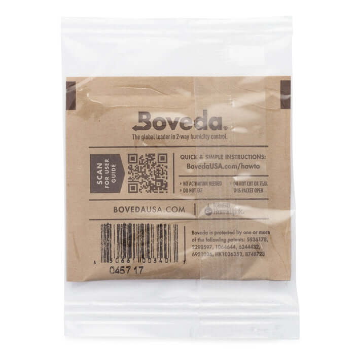 Boveda 8g 62% Relative Humidity Individually Wrapped Bulk Pack of 300 - Midwest Grow LLC