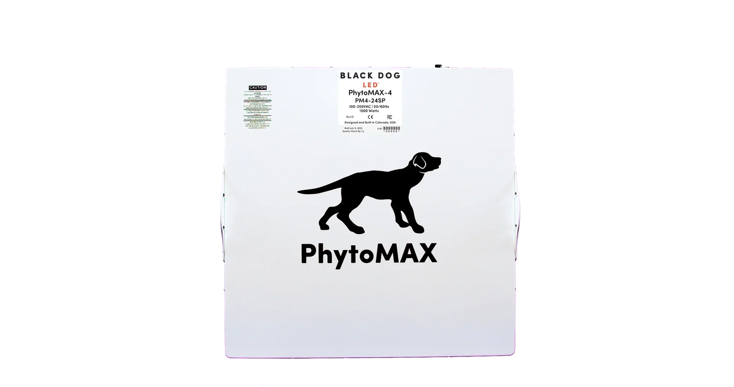 Black Dog LED PhytoMAX-4 24SC 1500W LED Grow Light - Midwest Grow LLC