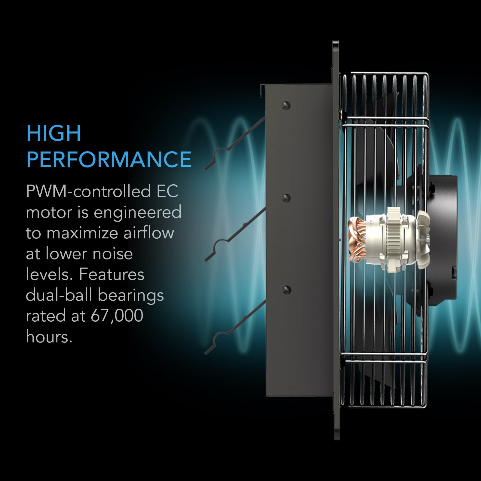 AC Infinity AIRLIFT S14, Shutter Exhaust Ventilation Fan 14", Speed Controller - Midwest Grow LLC