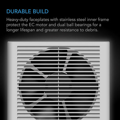 AC Infinity Room to Room Fan, Two-Way Airflow, Temperature Controller, 8-Inch - Midwest Grow LLC