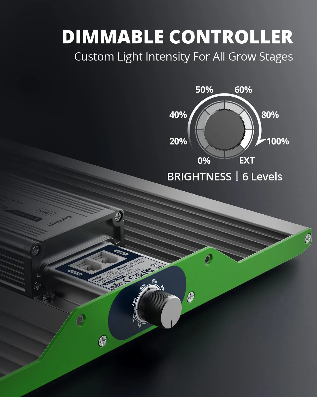 ViparSpectra P1000 100W Infrared Full Spectrum LED Grow Light - Midwest Grow LLC