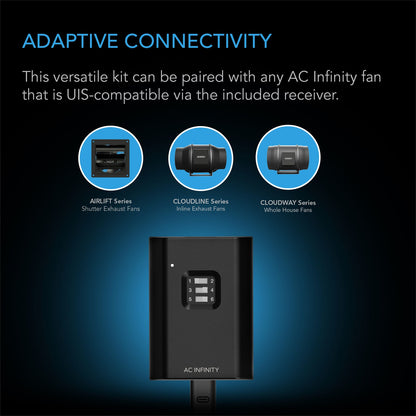 AC Infinity CONTROLLER 63, Wireless Remote Fan Controller - Midwest Grow LLC