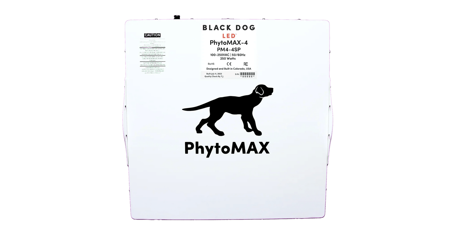 Black Dog LED PhytoMAX-4 4SP 250W LED Grow Light - Midwest Grow LLC