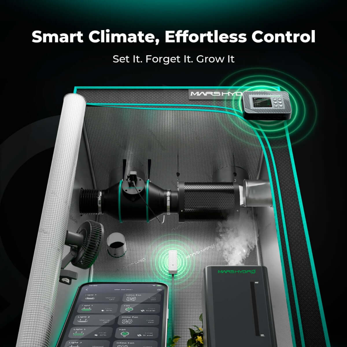Mars Hydro Controller 43 Smart Environmental Control System - Midwest Grow LLC