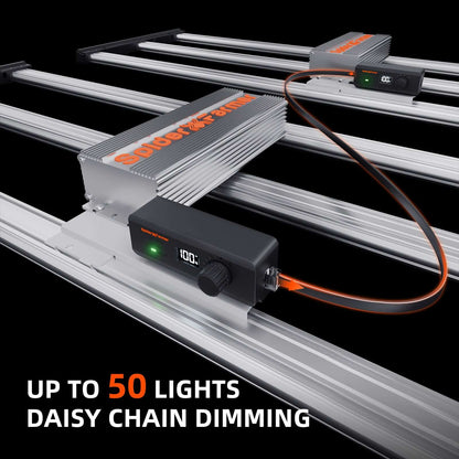 Spider Farmer SE4500 LED Grow Light + 2' 4" x 4' 8" Grow Tent + 4' Inline Fan Combo with GGS Controller Kits + 6" Clip Fan - Midwest Grow LLC