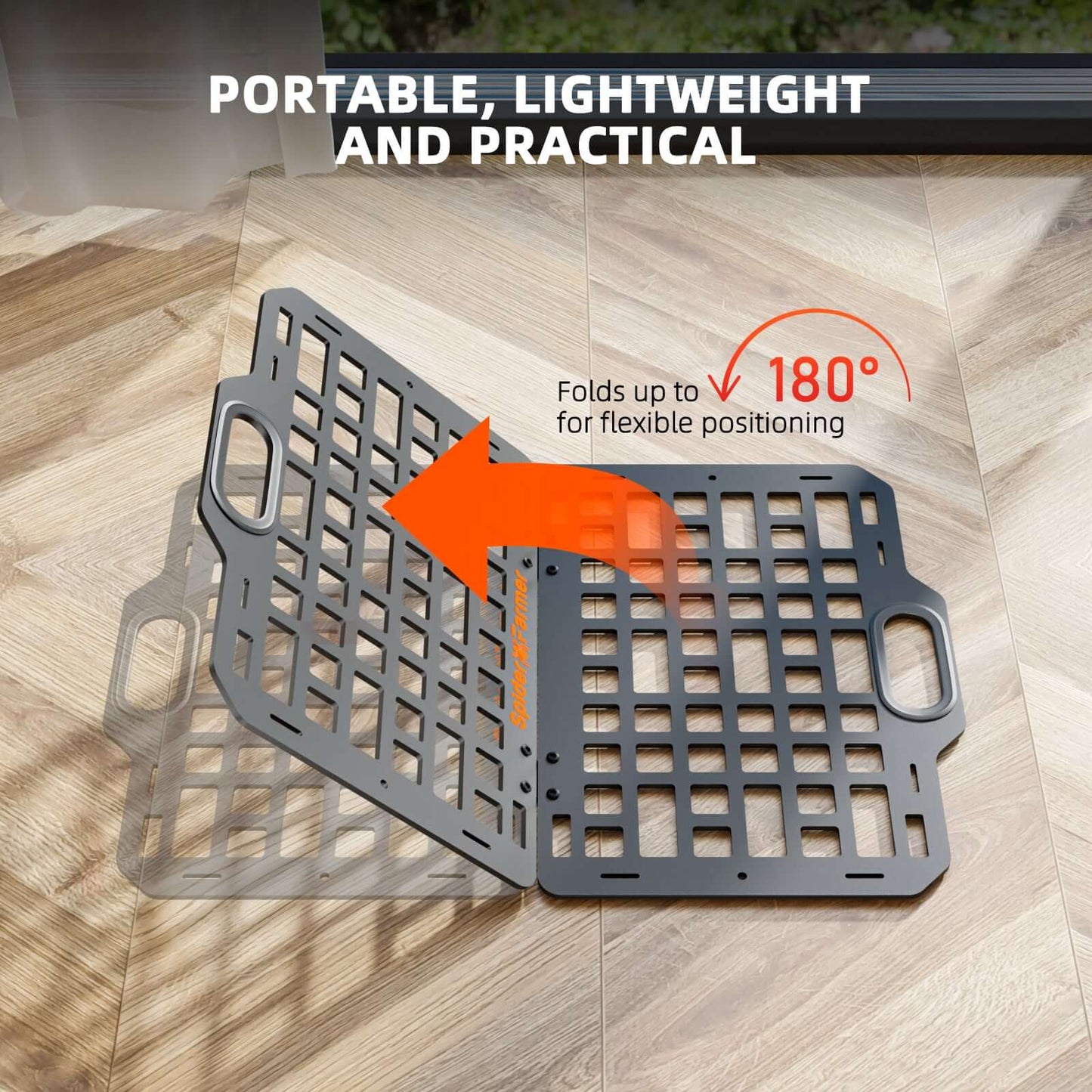 Spider Farmer Grow Tent Gear Board - Equipment and Cable Management System - Midwest Grow LLC