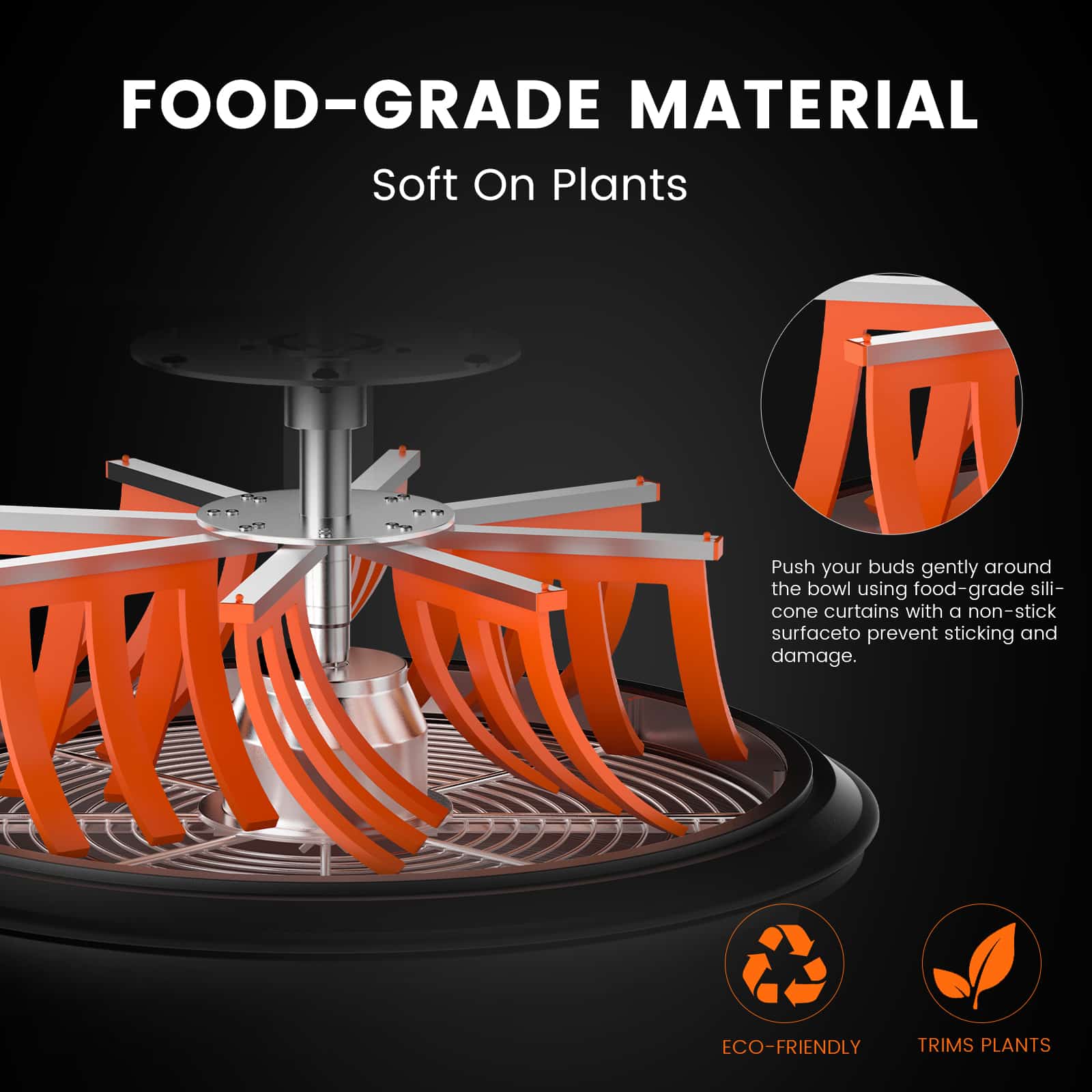 Spider Farmer 16" Bowl Leaf Trimmer - Midwest Grow LLC