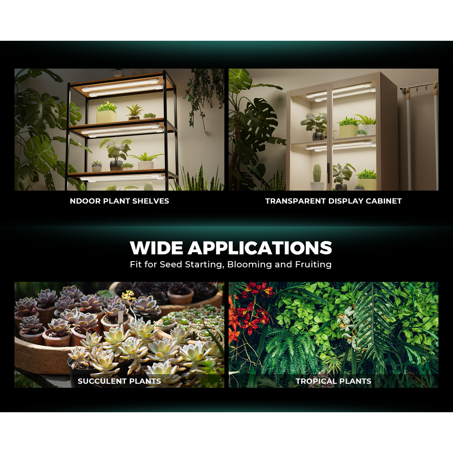 Mars Hydro VG80 80W Seedling LED Grow Light - Midwest Grow LLC