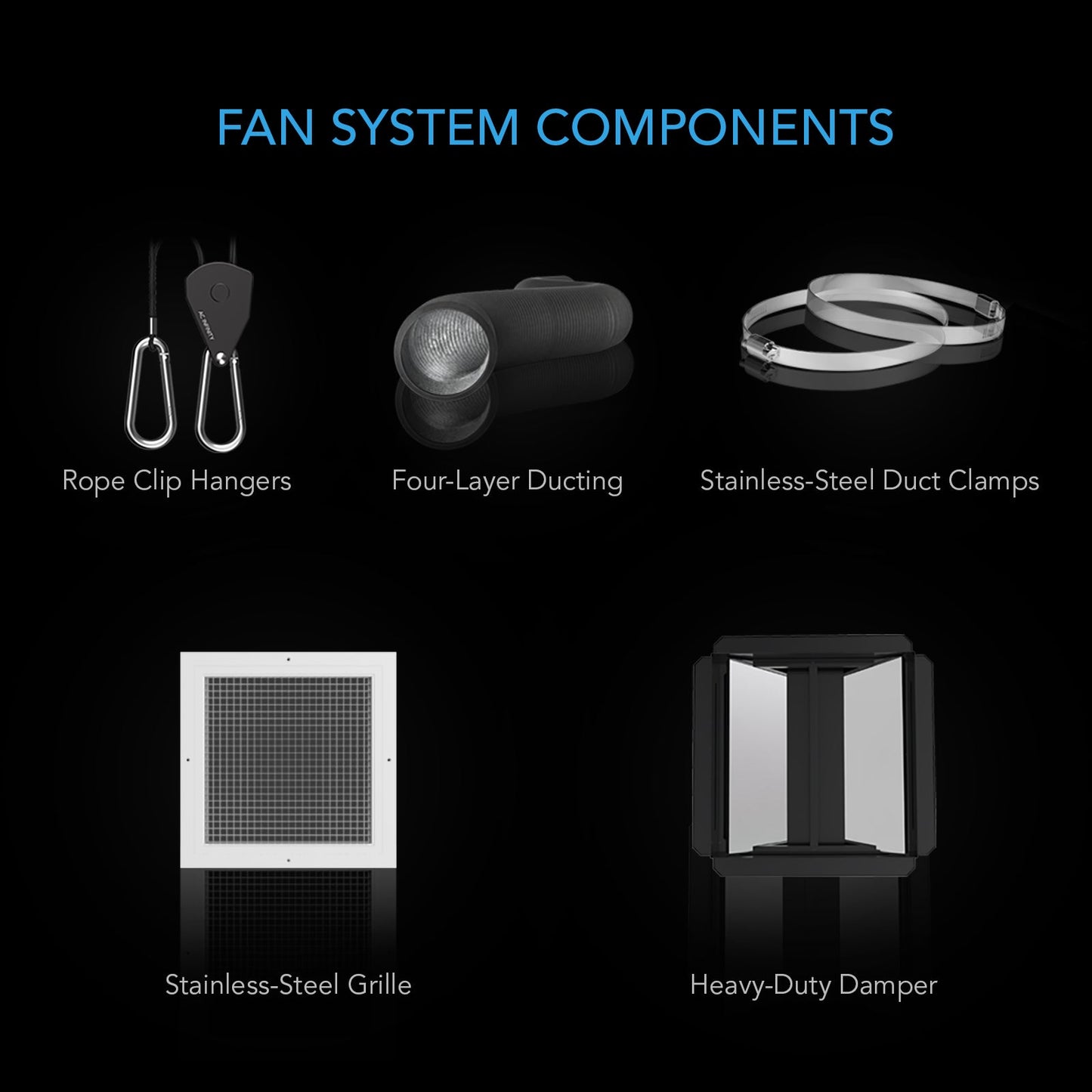 AC Infinity CLOUDWAY T12, Whole House EC Fan, 1600 CFM, Energy Efficient with Temperature Humidity Controller - Midwest Grow LLC