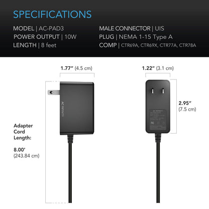 AC Infinity UIS Power Adapter for Controllers not powered by UIS devices - Midwest Grow LLC