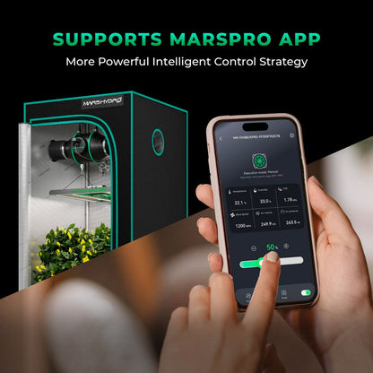 Mars Hydro iFresh 6" Smart Inline Duct Fan - Midwest Grow LLC