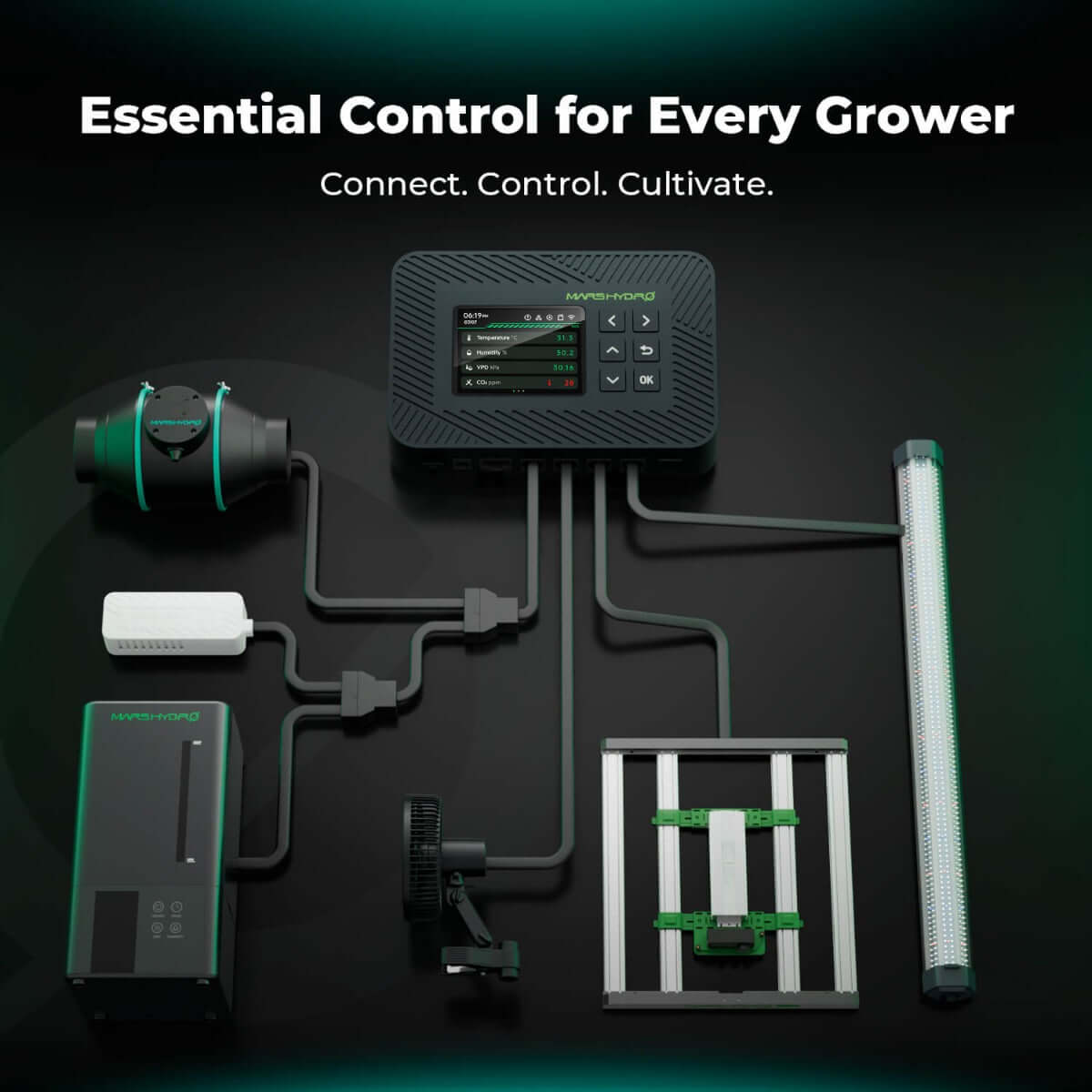 Mars Hydro Controller 43 Smart Environmental Control System - Midwest Grow LLC